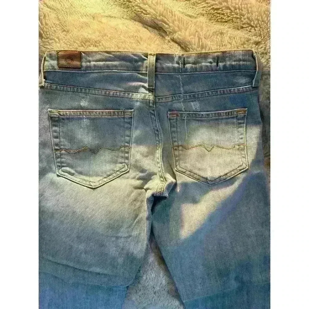 Red Engine - Distressed Crop Jean - size 26